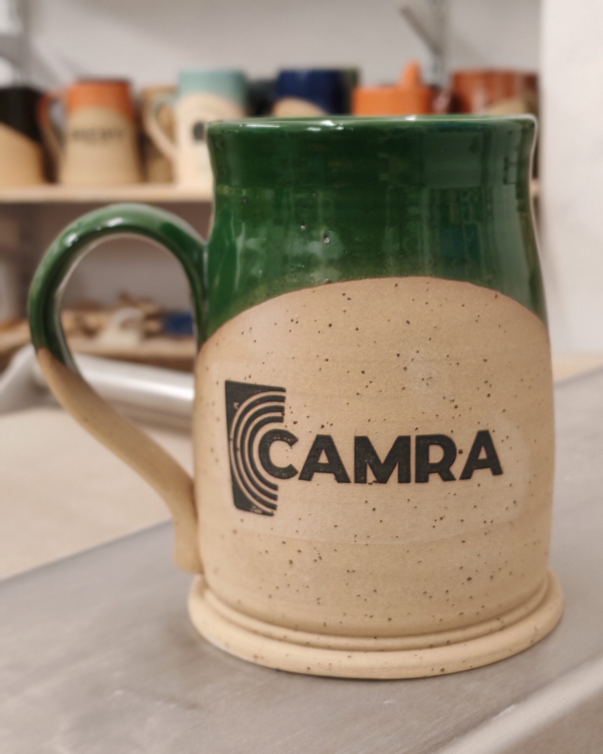CAMRA Pottery Tankard