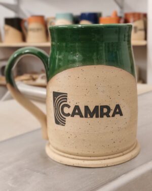 Handmade CAMRA Logo Tankard