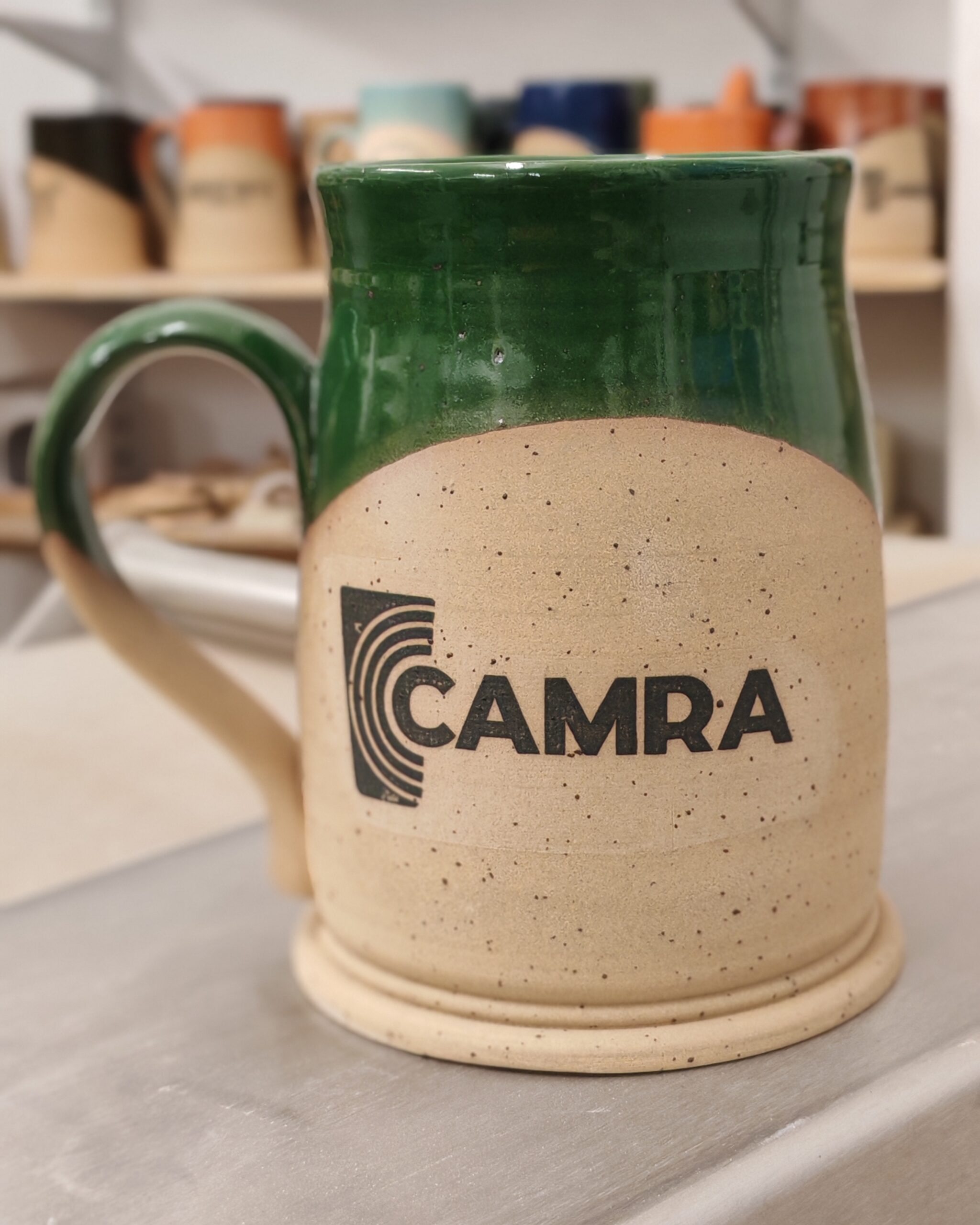 Handmade CAMRA Logo Tankard